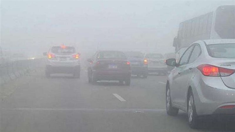 شديد البرودة وشبورة