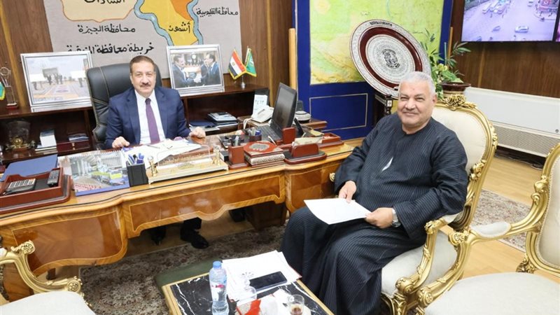 لقاء محافظ المنوفية