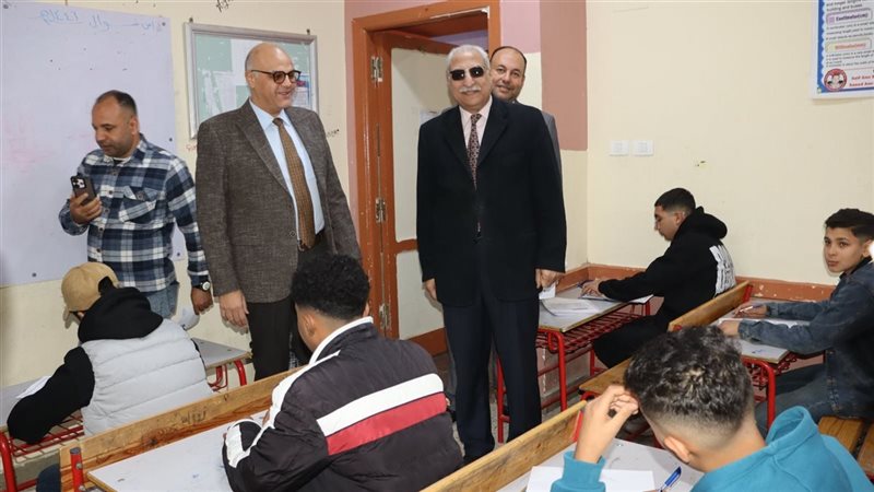 تفقد أول أيام امتحانات