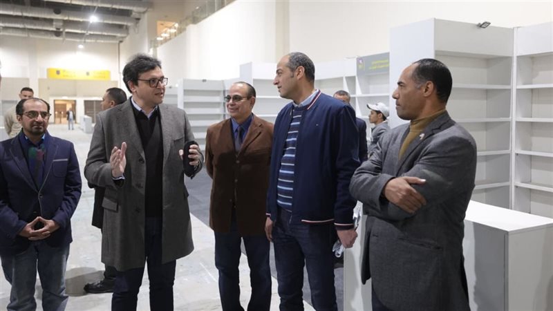 جانب من تفقد معرض