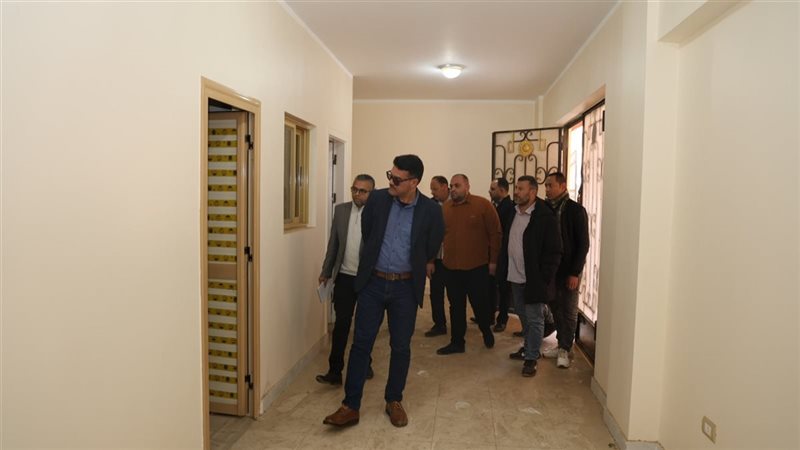 تفقد مبنى شركة المياه