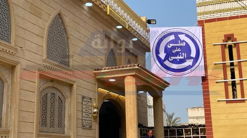 افتتاح مسجد بقرية