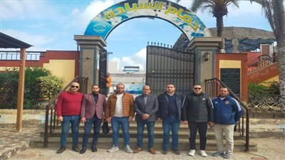 رقابة دورية علي المنشآت الشبابية والرياضية بكفر الشيخ