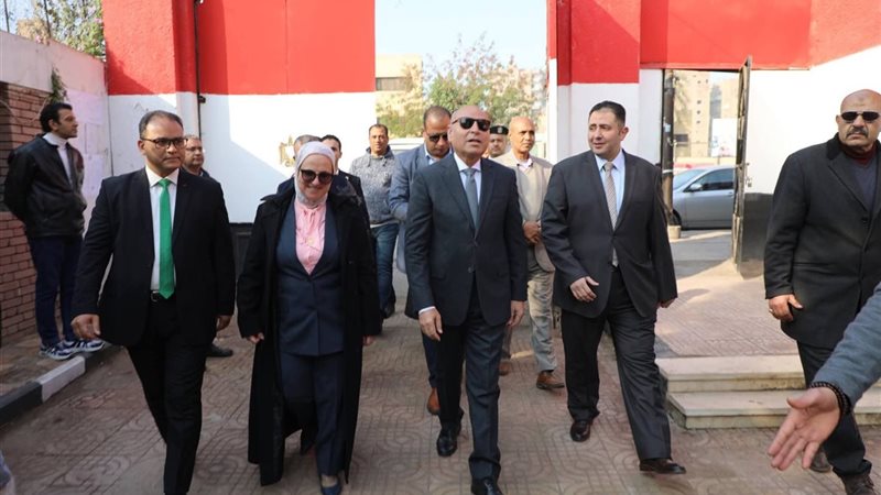 إبراهيم صابر يتفقد