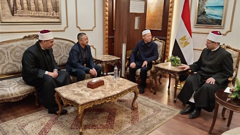 قيادات الوزارة تستقبل