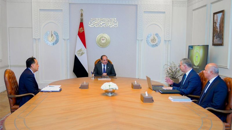 اجتماع الرئيس السيسي