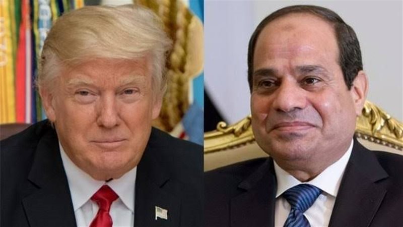 الرئيس السيسي وترامب