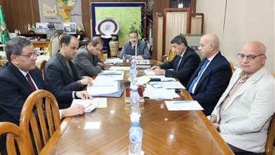 محافظ المنوفية يترأس لجنة القيادات لاختيار المدير المالي والإداري بالزراعة