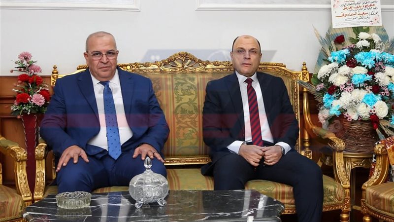 محافظ كفر الشيخ ورئيس