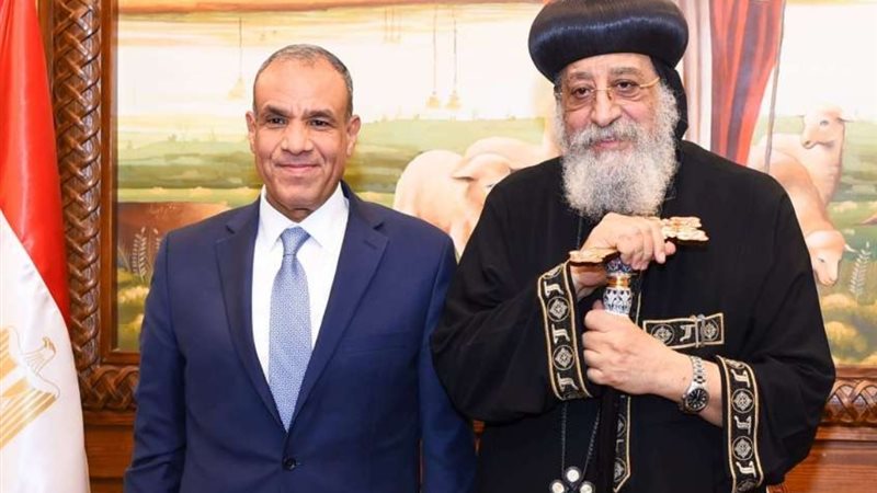 البابا تواضروس وبدر