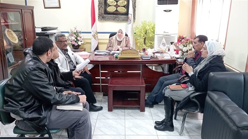 اجتماع وكيلة تعليم