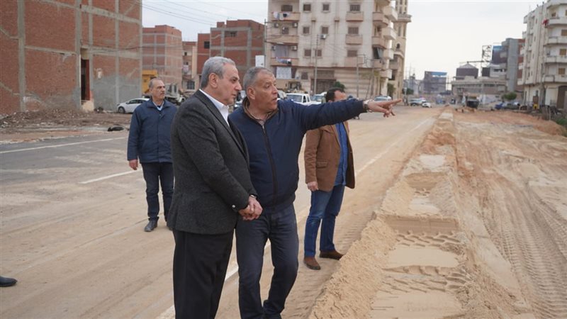 محافظ الغربية خلال