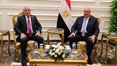 المستشار هشام بدوي رئيس مجلس النواب يستقبل النائب العام للتهنئة بمنصبه