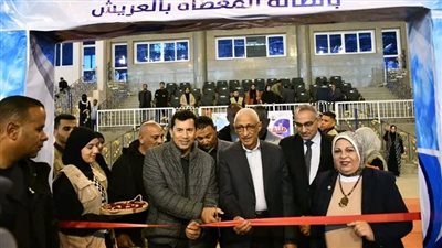 وزير الشباب ومحافظ شمال سيناء يفتتحان ملتقى توظيف مصر