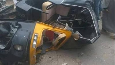 بالأسماء.. إصابة 5 في تصادم موتوسيكل مع توكتوك بأسيوط