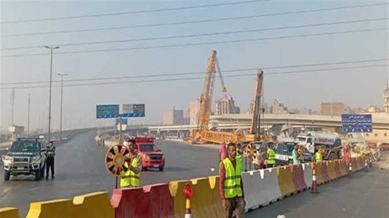 غلق محور الشهيد