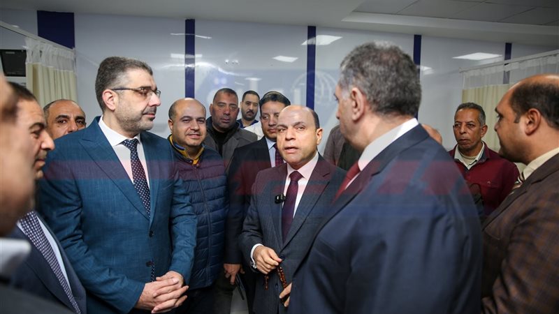 محافظ كفرالشيخ  خلال