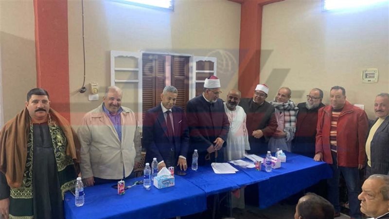 جانب من الصلح بقرية