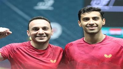 إنجاز تاريخي للبيلي وعبدالعزيز في التصنيف العالمي لتنس الطاولة