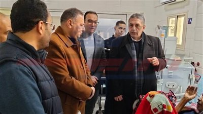 مدير صحة كفر الشيخ يتفقد مستشفى سيدي سالم المركزي
