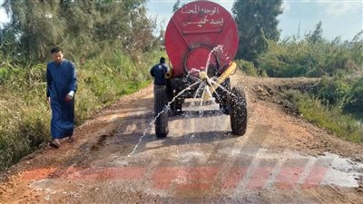 رفع كفاءة الطرق بسيدي سالم ضمن مبادرة تأهيل الطرق