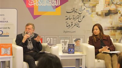 الكاتب الروماني ماتي فيشينك بمعرض الكتاب: مطلع على الثقافة المصرية من الدراسة