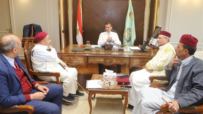 خلال لقاء وزير الزراعة