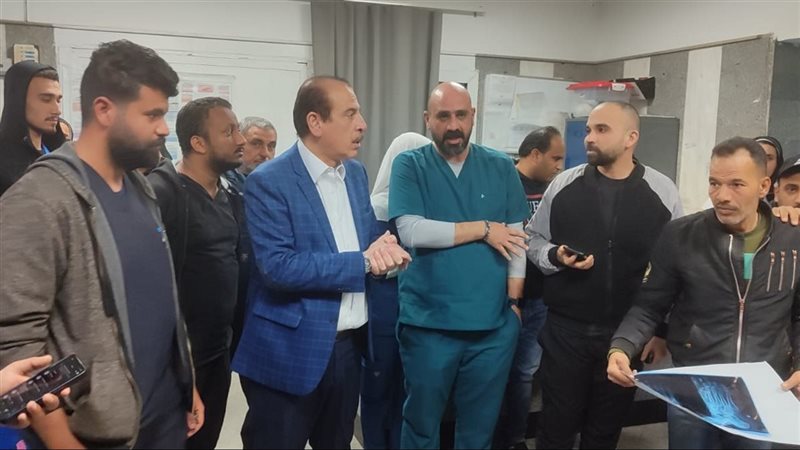 نائب وزير الصحة خلال