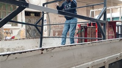 بدء التشغيل التجريبي لكوبري العامرية بعد توسعته