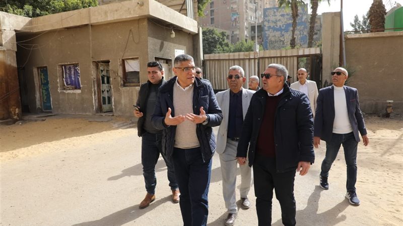 محافظ الجيزة يتفقد