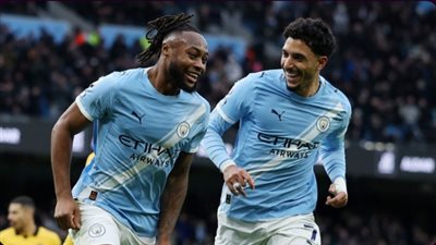 مرموش يقود مانشستر سيتي لفوز ثمين على ولفرهامبتون في البريميرليج