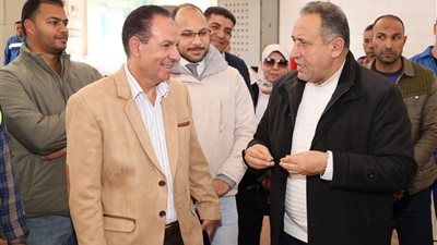 بالصور.. رئيس مياه الغربية يراجع معدلات تنفيذ مشروعات حيوية بكفر الزيات