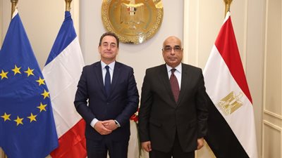 وزير العدل يستقبل سفير جمهورية فرنسا بالقاهرة