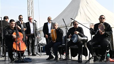 «بورسعيد للموسيقى العربية» تتألق أمام جمهور معرض القاهرة الدولي للكتاب