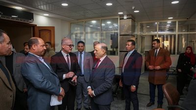 عبدالمعطي يتفقد المركز التكنولوجي بسيدي غازي في كفر الشيخ