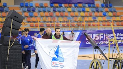 جامعة كفر الشيخ تشارك بافتتاح دوري الجامعات المصرية في نسخته 53