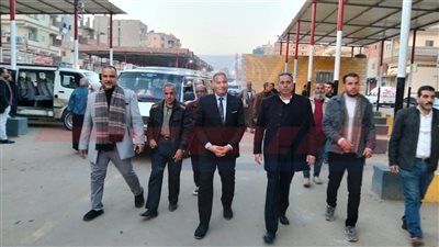 تشغيل موقف سيارات قرى غرب سيدي سالم الجديد بكفرالشيخ