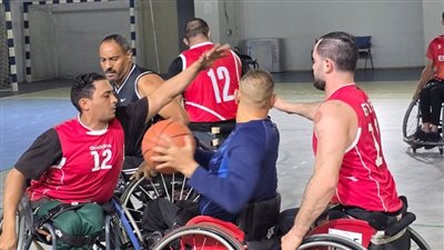 منتخب مصر لسلة الكراسي المتحركة يستعد بقوة للبطولة العربية بالكويت