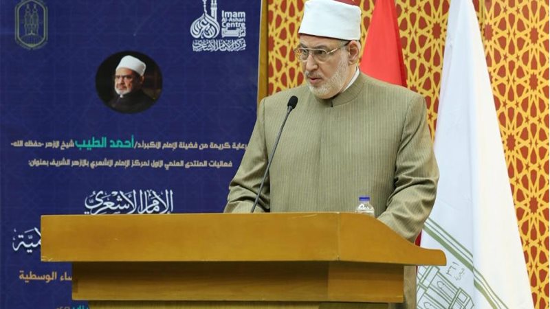 وكيل الأزهر خلال