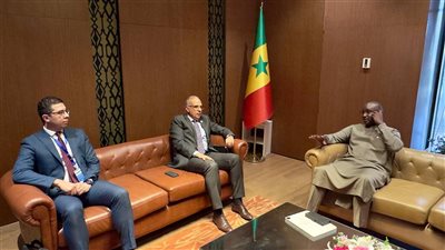 وزير الري يلتقي نظيره السنغالي لمناقشة تطورات أجندة المياه العالمية