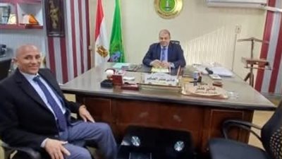 عنتر يستقبل وكيل تعليم المنوفية الجديد.. ويبحثان سبل تطوير التعليم 