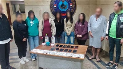 ضبط شخص يدير ناديا صحيا 