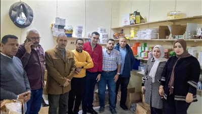 ضبط مخزن أدوية غير مرخص وصيدلية بها أدوية منتهية الصلاحية بأسيوط 