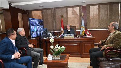 محافظ الغربية يناقش مع وفد المقاولين العرب التعاون المشترك في المشروعات
