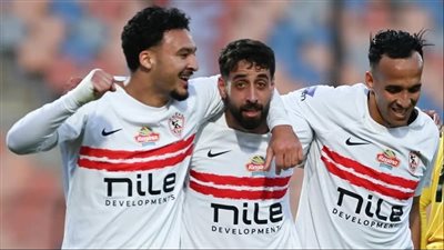 الزمالك يتفوق على بتروجت بثنائية الدباغ وعبد المجيد في الشوط الأول