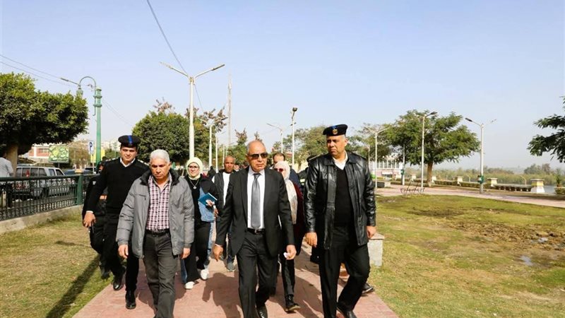 محافظ المنيا يتفقد