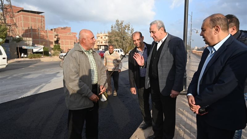 محافظ الغربية خلال