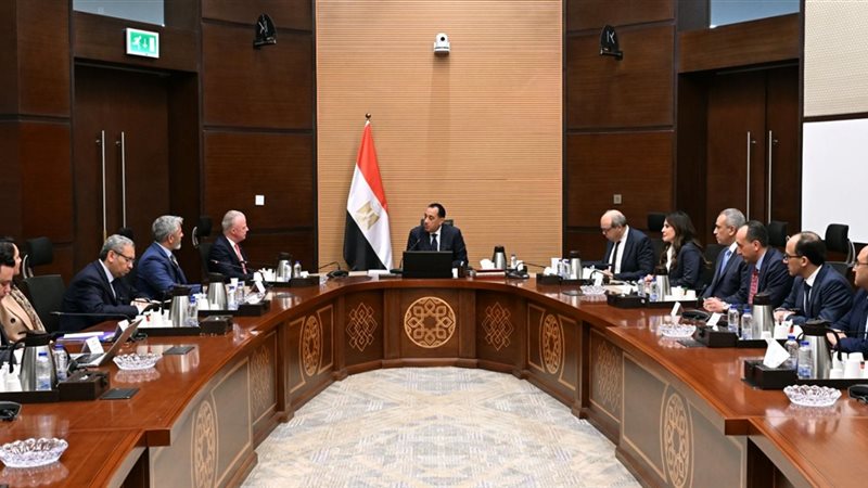 مدبولي خلال لقائه