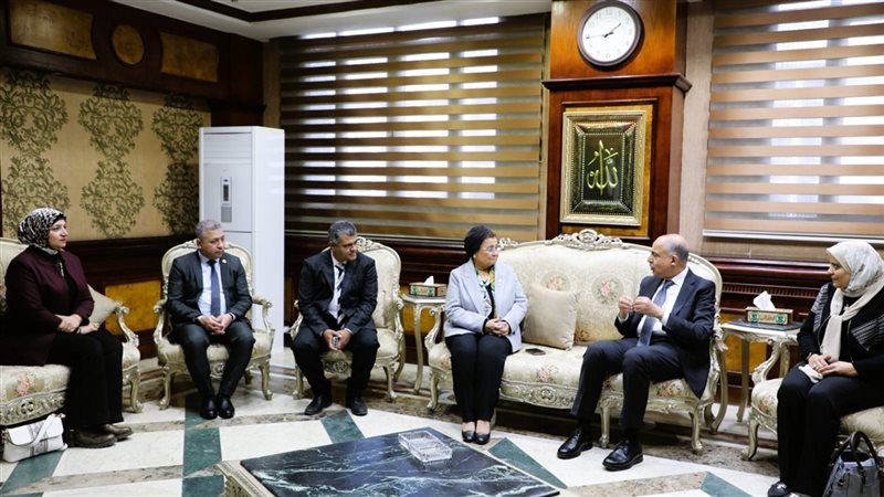 محافظ المنيا ونائب