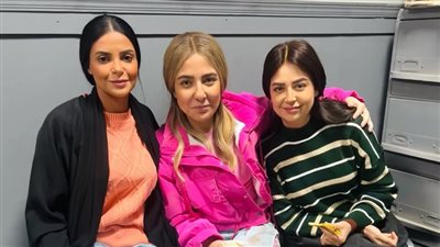 بالصور.. كواليس مروة الأزلي في مسلسل نون النسوة 